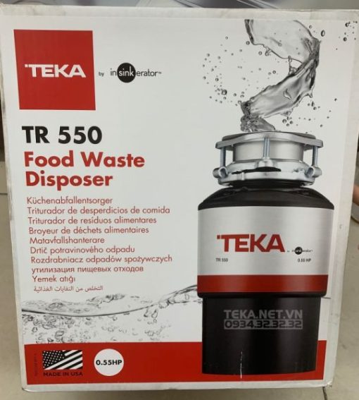 MÁY HỦY RÁC TEKA TR 550 NHẬP KHẨU CHÂU ÂU 115890013 - 17