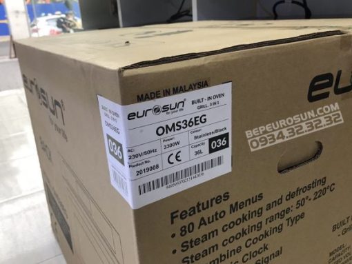 Lò Vi Sóng Kết Hợp Nướng Hấp Eurosun OMS36EG - 3
