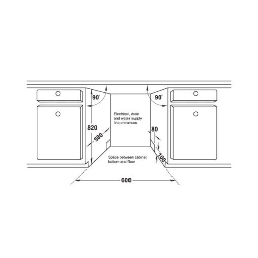 Máy Rửa Chén Âm Toàn Phần Hafele Hdw-Fi60A, 15 Bộ Đồ Ăn Châu Âu, 60 Cm 533.23.260 - 9