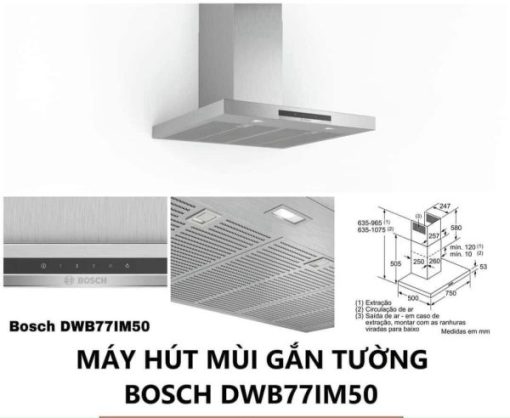 Máy hút mùi BOSCH HMH.DWB97DM50B|Serie 4 - 9