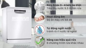 Máy rửa chén độc lập BOSCH SMS6ZCW07E | Serie 6 | Series 2021 - 127