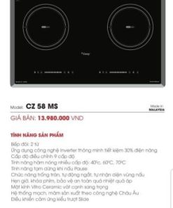 Bếp từ Canzy CZ-58MS - 9