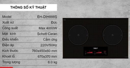 Bếp từ Chefs EH-DIH888S - 105