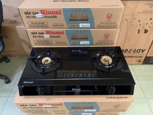Bếp Gas Rinnai RV-6Double Glass(L) - 5