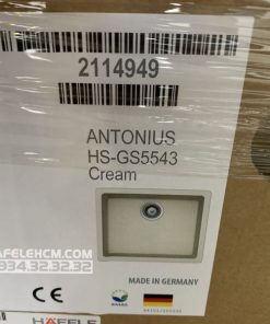 Chậu đá Hafele galba hs-gs5543 – màu kem 570.35.430 - 56 Chậu đá Hafele galba hs-gs5543 – màu kem 570.35.430 - 55