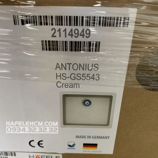 Chậu đá Hafele HS19-GEN1S60 570.35.530 - 11