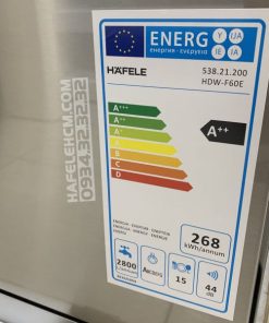 Máy Rửa Chén Độc Lập Hafele Hdw-F60E 538.21.200 - 350 Máy Rửa Chén Độc Lập Hafele Hdw-F60E 538.21.200 - 349