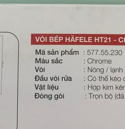 Vòi bếp Häfele HT21-CH1P287 - 73