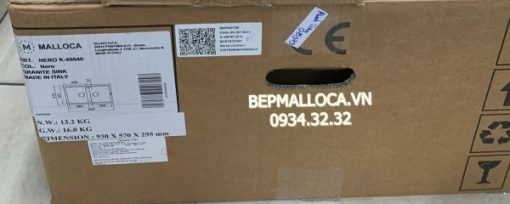 Chậu đá Malloca Nero G-45040 / Màu đen - 5