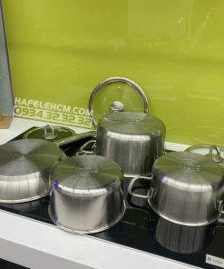 Bộ Nồi Bếp Từ, 3 Nồi Và 1 Nồi Tay Cầm Hafele 531.08.000 - 124 Bộ Nồi Bếp Từ, 3 Nồi Và 1 Nồi Tay Cầm Hafele 531.08.000 - 123