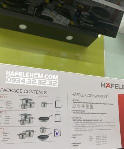 Bộ Nồi Bếp Từ, 3 Nồi Và 1 Nồi Tay Cầm Hafele 531.08.000 - 136 Bộ Nồi Bếp Từ, 3 Nồi Và 1 Nồi Tay Cầm Hafele 531.08.000 - 135