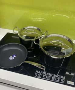 Bộ Nồi Chảo Màu Đen Hafele 531.08.043 - 102 Bộ Nồi Chảo Màu Đen Hafele 531.08.043 - 101