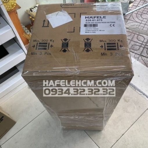 COMBO MÁY HÚT MÙI ÂM TỦ MẶT KÍNH ĐEN VÀ BẾP TỪ 3 VÙNG NẤU HAFELE 536.01.609 - 31