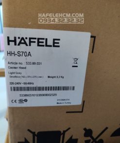 Máy hút mùi âm tủ Hafele HH-S70A (533.89.031) - 258 Máy hút mùi âm tủ Hafele HH-S70A (533.89.031) - 257