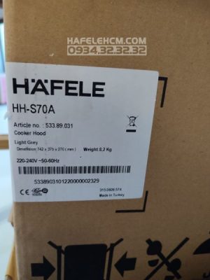 Máy hút mùi âm tủ Hafele HH-S70A (533.89.031) - 257