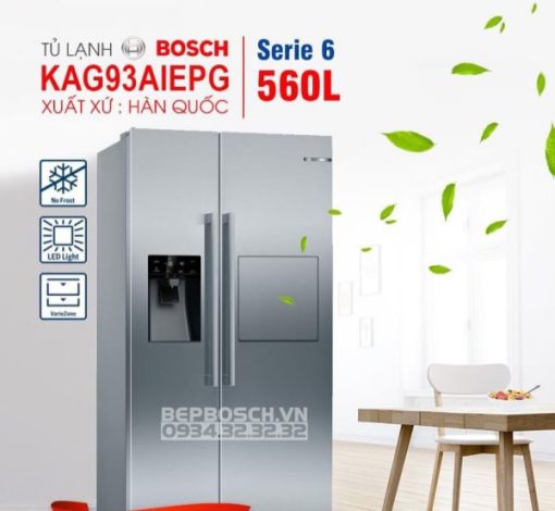 Tủ lạnh side by side BOSCH HMH.KAG93AIEPG|Serie 6 - 21