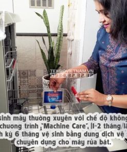 Texgio Dishwasher H595DT08B - 8 Bộ Sấy Tăng Cường - 75