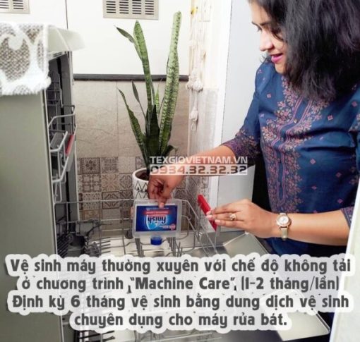 Texgio Dishwasher H595DT08B - 8 Bộ Sấy Tăng Cường - 27