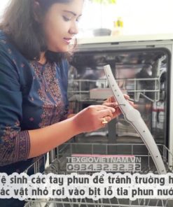 Texgio Dishwasher H595DT08B - 8 Bộ Sấy Tăng Cường - 79