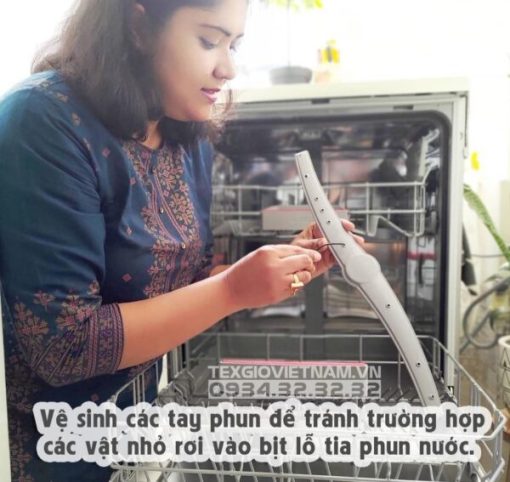 Texgio Dishwasher H595DT08B - 8 Bộ Sấy Tăng Cường - 31