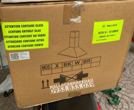 Máy hút mùi áp tường Malloca VITA V-13 GRES - 10