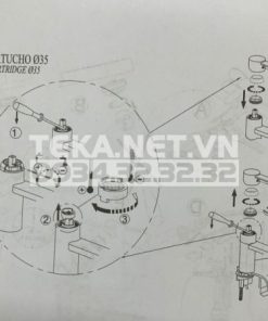 Vòi Rửa Teka KOBE PRO 18161002 - 189