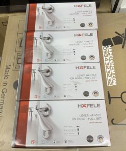 Bộ Khóa Cửa Tay Nắm Chụp DIY Hafele 499.63.803 Tay Nắm Dáng Vuông Square Shape - 78 Bộ Khóa Cửa Tay Nắm Chụp DIY Hafele 499.63.803 Tay Nắm Dáng Vuông Square Shape - 77