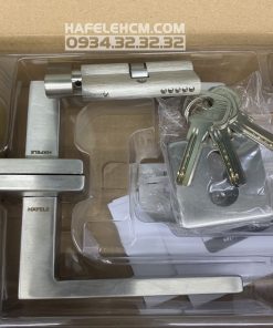 Bộ Khóa Cửa Tay Nắm Chụp DIY Hafele 499.63.803 Tay Nắm Dáng Vuông Square Shape - 114 Bộ Khóa Cửa Tay Nắm Chụp DIY Hafele 499.63.803 Tay Nắm Dáng Vuông Square Shape - 113