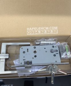 Bộ Khóa Cửa Tay Nắm Chụp DIY Hafele 499.63.803 Tay Nắm Dáng Vuông Square Shape - 128 Bộ Khóa Cửa Tay Nắm Chụp DIY Hafele 499.63.803 Tay Nắm Dáng Vuông Square Shape - 127