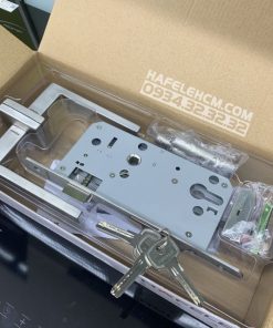 Bộ Khóa Cửa Tay Nắm Chụp DIY Hafele 499.63.803 Tay Nắm Dáng Vuông Square Shape - 130 Bộ Khóa Cửa Tay Nắm Chụp DIY Hafele 499.63.803 Tay Nắm Dáng Vuông Square Shape - 129