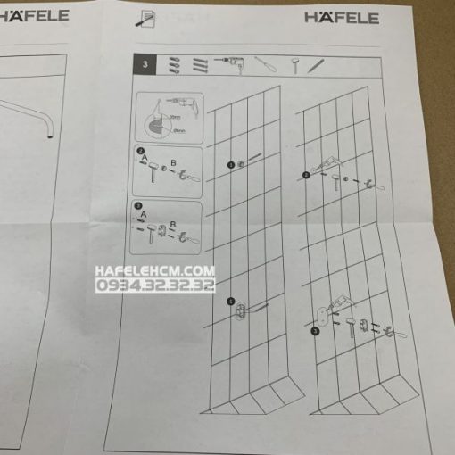 Thanh Sen Kết Hợp Hafele New Mysterious Chưa Gồm Bộ Trộn 495.60.105 - 25