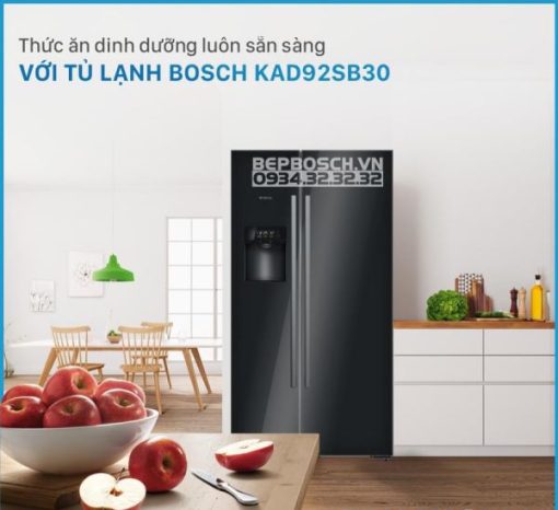Tủ lạnh side by side BOSCH HMH.KAD92SB30|Serie 8 - 111