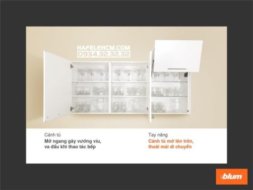 Bộ Tay Nâng Free Flap 1.7, Loại A 493.05.830 - 67