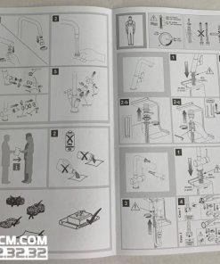 Vòi rửa chén Hafele HYDROS HT-C295 570.82.400 - 40 Vòi rửa chén Hafele HYDROS HT-C295 570.82.400 - 39