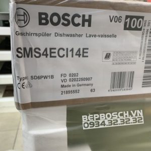 MÁY RỬA BÁT BOSCH SMS4ECI14E SERIE4 TỰ HÉ CỬA SANG TRỌNG VÀ HIỆN ĐẠI MODEL 2022 - 65