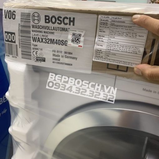 MÁY GIẶT BOSCH HMH WAX32M40SG SERIES 10KG - 5
