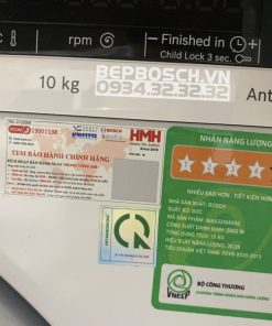 MÁY GIẶT BOSCH HMH WAX32M40SG SERIES 10KG - 118 MÁY GIẶT BOSCH HMH WAX32M40SG SERIES 10KG - 117
