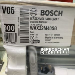 MÁY GIẶT BOSCH HMH WAX32M40SG SERIES 10KG - 127
