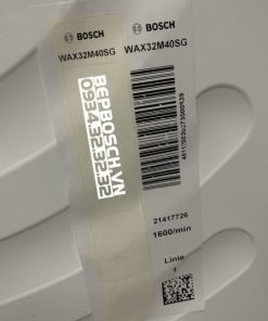 MÁY GIẶT BOSCH HMH WAX32M40SG SERIES 10KG - 192 MÁY GIẶT BOSCH HMH WAX32M40SG SERIES 10KG - 191