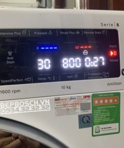 MÁY GIẶT BOSCH HMH WAX32M40SG SERIES 10KG - 198 MÁY GIẶT BOSCH HMH WAX32M40SG SERIES 10KG - 197