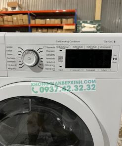 MÁY SẤY QUẦN ÁO BƠM NHIỆT BOSCH WTW87541 SERI 8 MODEL 2022 - 43