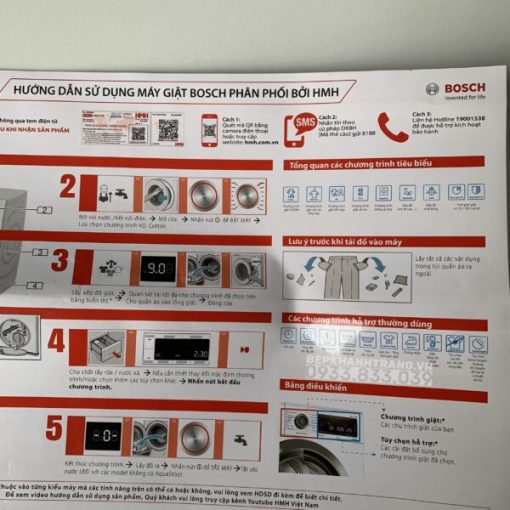 Máy Giặt Bosch HMH.WAV28L40SG Series 8 - ActiveOxygen Diệt Khuẩn - 2021 - 75