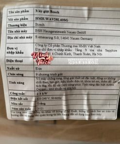 Máy Giặt Bosch HMH.WAV28L40SG Series 8 - ActiveOxygen Diệt Khuẩn - 2021 - 360 Máy Giặt Bosch HMH.WAV28L40SG Series 8 - ActiveOxygen Diệt Khuẩn - 2021 - 359