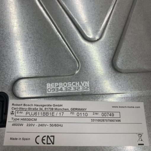 BẾP TỪ BOSCH PUJ611BB1E|SERIE 4 - 33