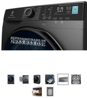 Máy giặt cửa trước 8kg UltimateCare 500 Electrolux EWF8024P5SB - 95
