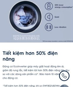 Máy giặt cửa trước 8kg UltimateCare 500 Electrolux EWF8024P5SB - 113