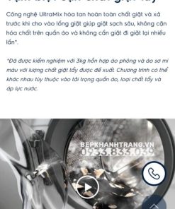 Máy giặt cửa trước 9kg UltimateCare 500 Electrolux EWF9024P5SB - 115