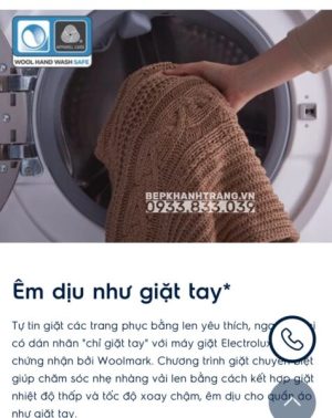 Máy giặt cửa trước 9kg UltimateCare 500 Electrolux EWF9024P5SB - 121