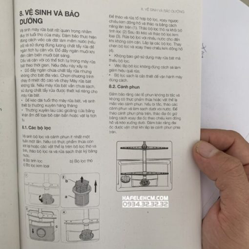 Máy Rửa Chén Âm Toàn Phần Hafele Hdw-Fi60A, 15 Bộ Đồ Ăn Châu Âu, 60 Cm 533.23.260 - 161