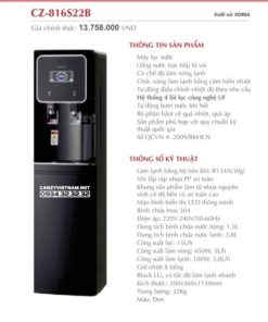 Máy lọc nước nóng lạnh Canzy CZ-RO05S - 10 Máy lọc nước nóng lạnh Canzy CZ-RO05S - 9